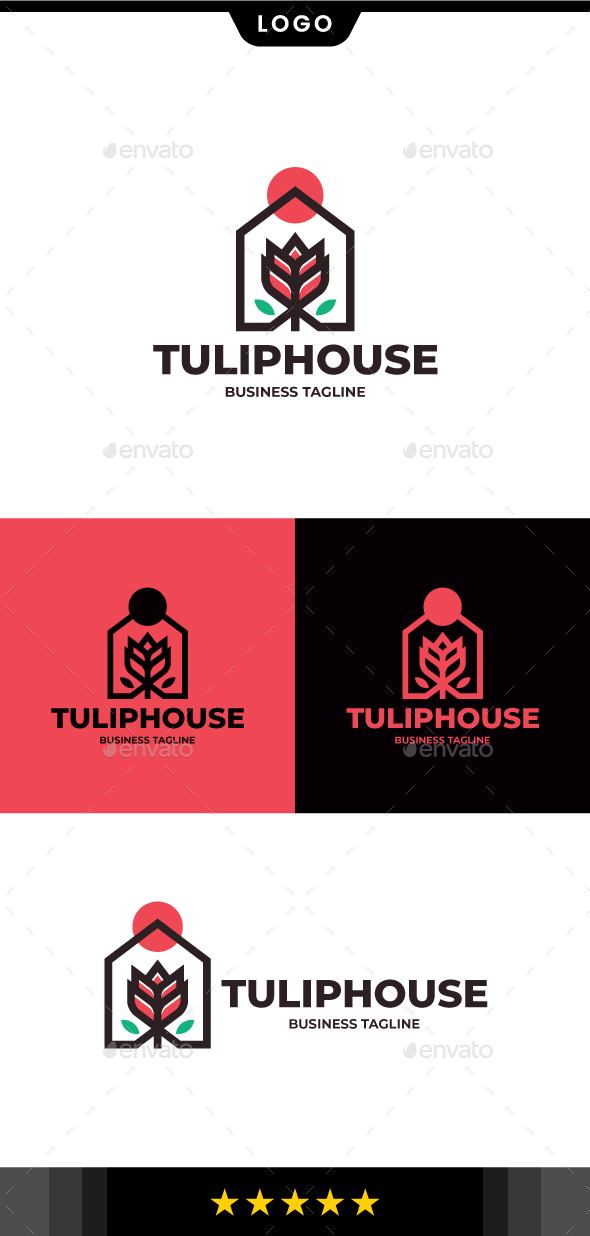[DOWNLOAD]Tulip House Logo Template