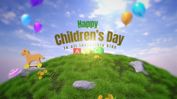 Happy Children's Day Openers template preview