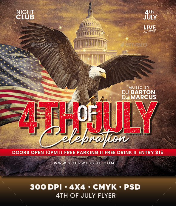 [DOWNLOAD]4th of July Flyer