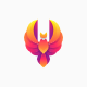 Phoenix Colorful Logo Template
