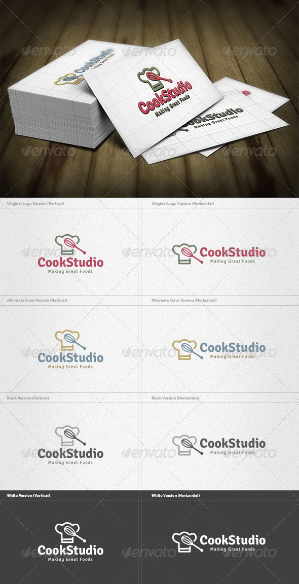 Cook Studio Logo - Food Logo Templates