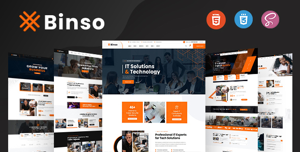 [DOWNLOAD]Binso - Digital Agency HTML Template