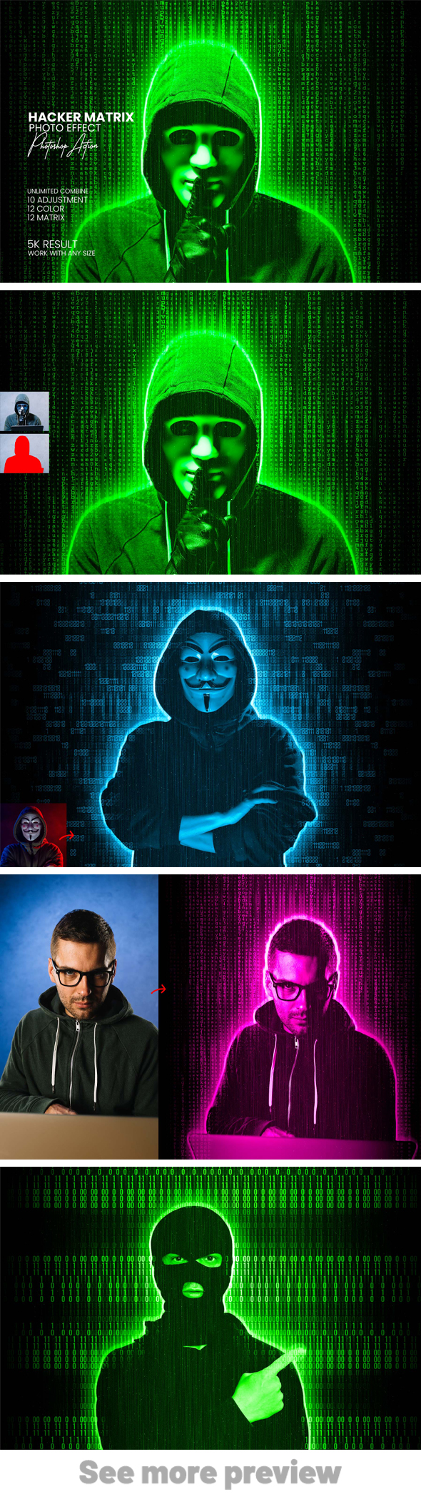 [DOWNLOAD]Hacker Matrix Photo Effects