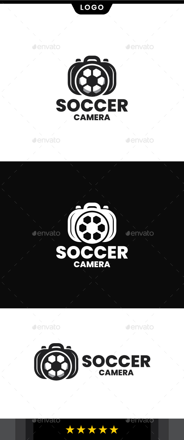 [DOWNLOAD]Football Camera Logo Template