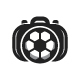 Football Camera Logo Template