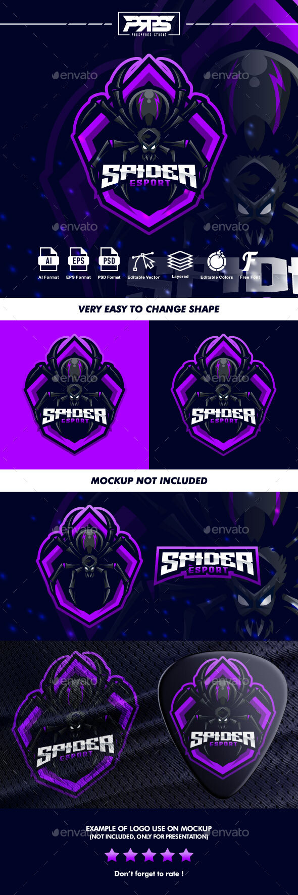 [DOWNLOAD]Spider Esport Logo