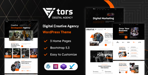 [DOWNLOAD]Vitors – Digital Marketing Agency WordPress Theme