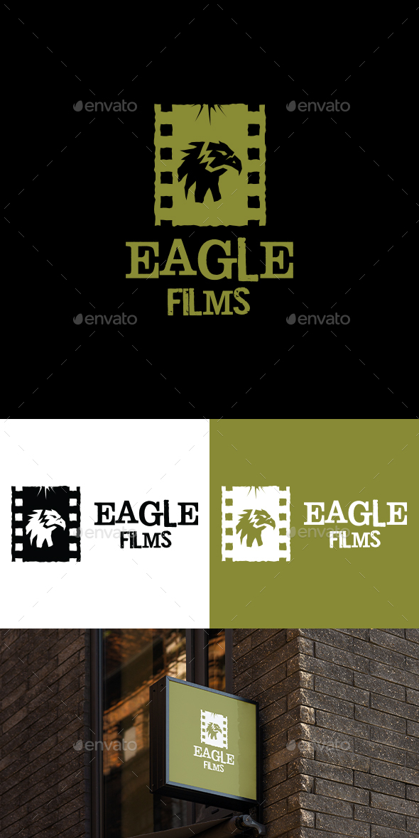 [DOWNLOAD]Eagle Films Logo Tamplate