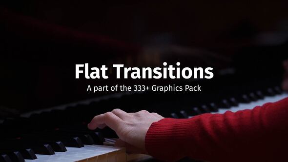 Flat Transitions Elements template preview