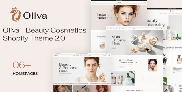 [DOWNLOAD]Oliva - Beauty Cosmetics Shopify Theme