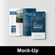 Top View DL Brochure Mockup