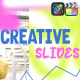 Abstract Creative Slides for FCPX