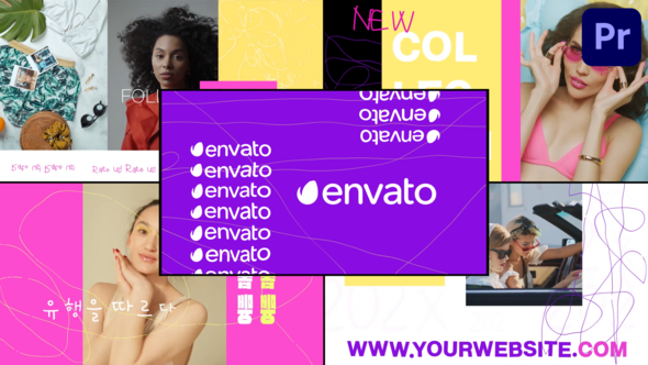 Fashion Promo Typography for Premiere Pro Premiere Pro template preview