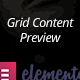 Grid Preview Content For Elementor