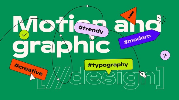 Colorful Typography Intro