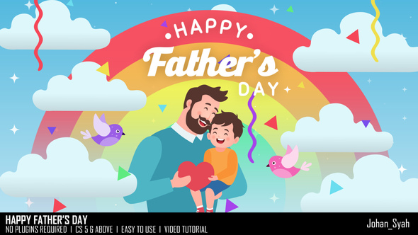 Happy Fathers Day Openers template preview
