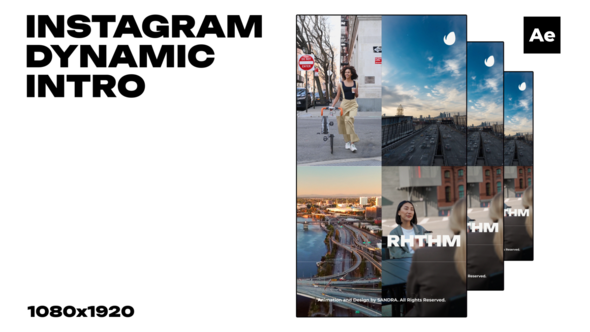 Instagram Dynamic Intro Openers template preview