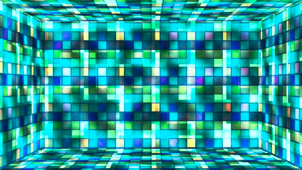 Broadcast Hi-Tech Glittering Abstract Patterns Wall Room 086