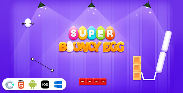 [DOWNLOAD]Super Bouncy Egg [ Construct 3 , HTML5 ]