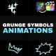 Abstract Grunge Symbols Animations | FCPX