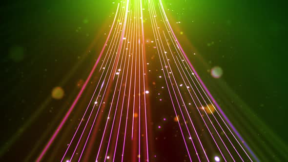 Shining particle light motion background