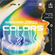 Iridescent Colors - Modern Album Cover Artwork Template