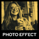 Halftone Pattern Photo Effect