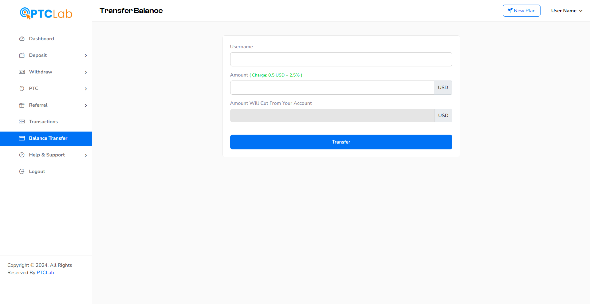 ptcLAB - Pay Per Click Platform by ViserLab | CodeCanyon