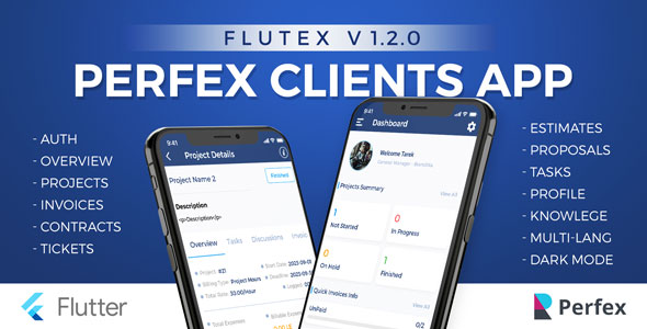 [DOWNLOAD]Flutex - Perfex Customer Mobile App
