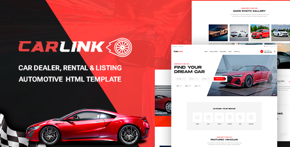 [DOWNLOAD]Carlink - Automotive HTML Template
