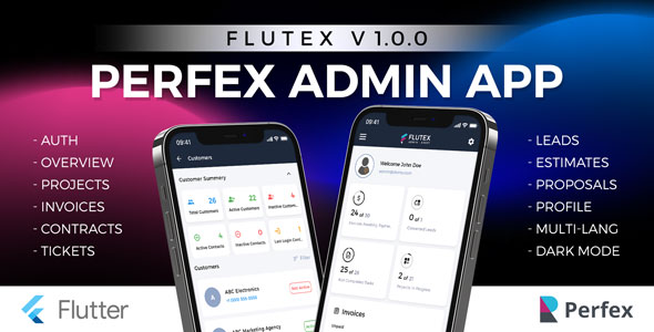 [DOWNLOAD]Flutex - Perfex Admin / Staff Mobile App
