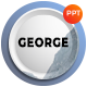 George - Brand Fashion PowerPoint Template