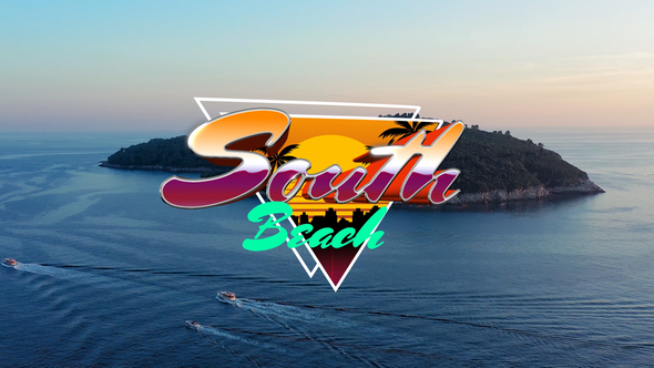 80's Retro Title Opener Titles template preview