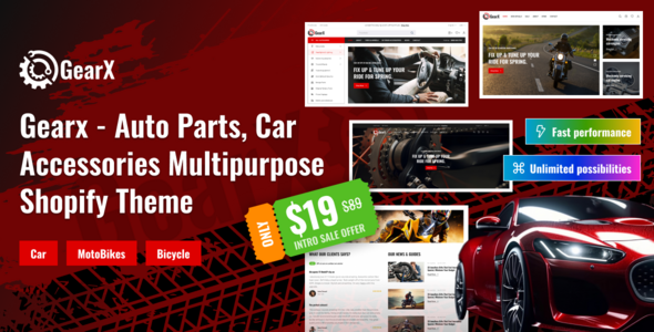 [DOWNLOAD]Gearx - Auto Parts, Motorcycle, Vehicles Shopify Theme