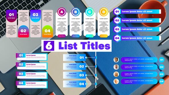 List Titles Titles template preview