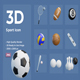 3D Sport Icon