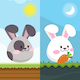 Bunny Escape - HTML5 Game,construct 3