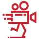 Run Video Camera Logo