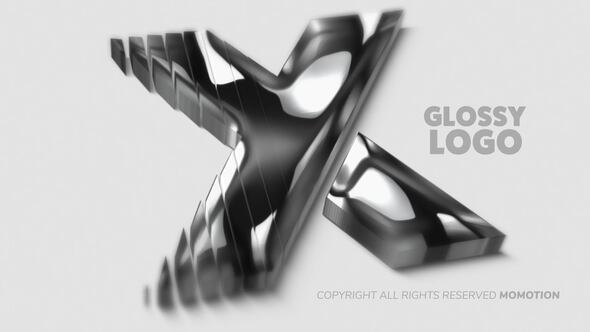 3D Logo Reveal Premiere Pro template preview