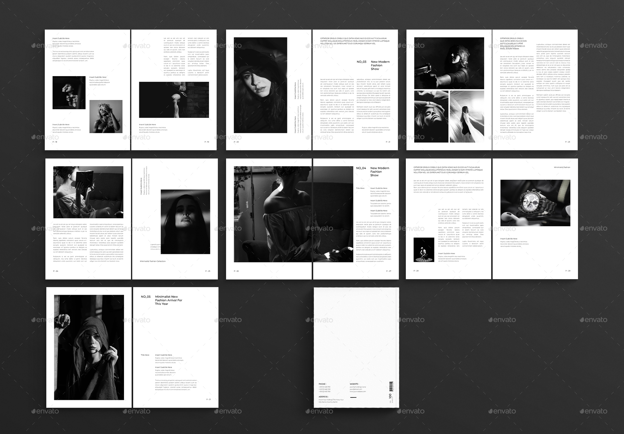 Magazine Template, Print Templates | GraphicRiver