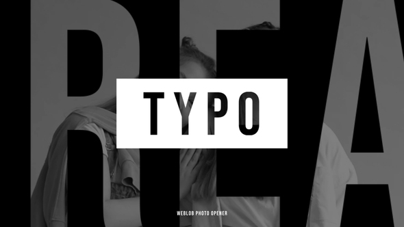Fashion Typo Intro Openers template preview