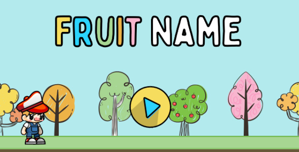 [DOWNLOAD]Fruit Name | Online Learning Game for Kids | Html5 Game | Construct 2/3