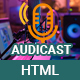Audicast - Podcast, Video & Music HTML Template