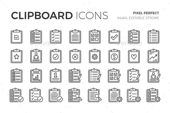 [DOWNLOAD]Clipboard Icons