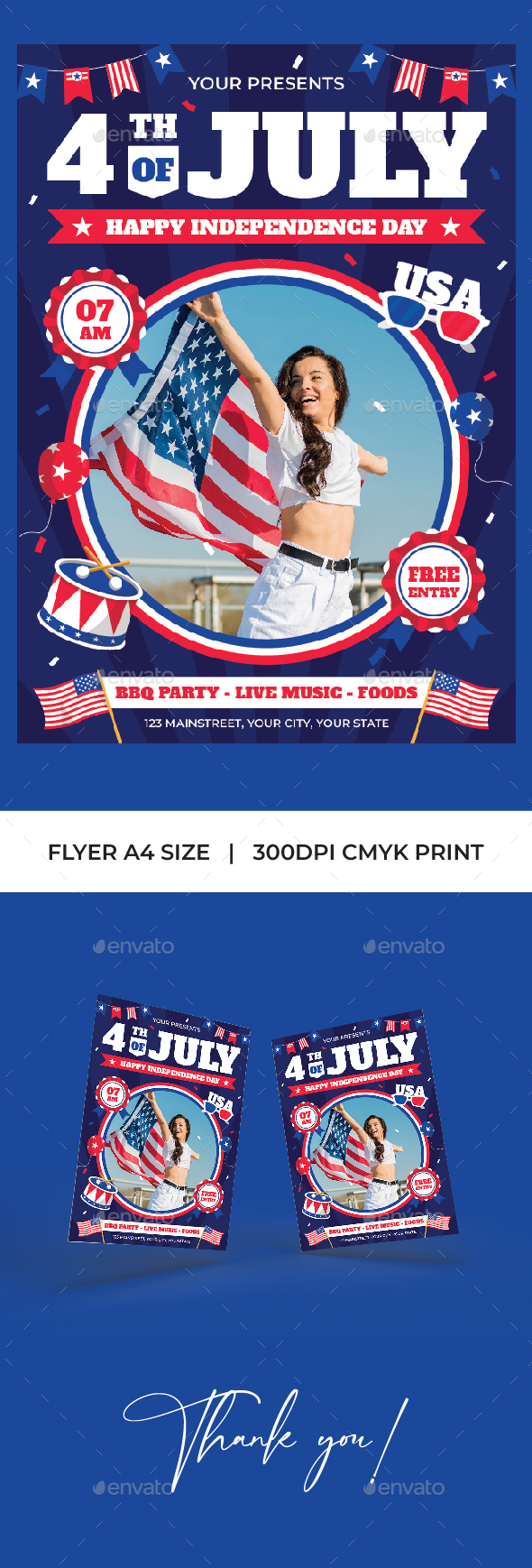[DOWNLOAD]4th Of July Flyer