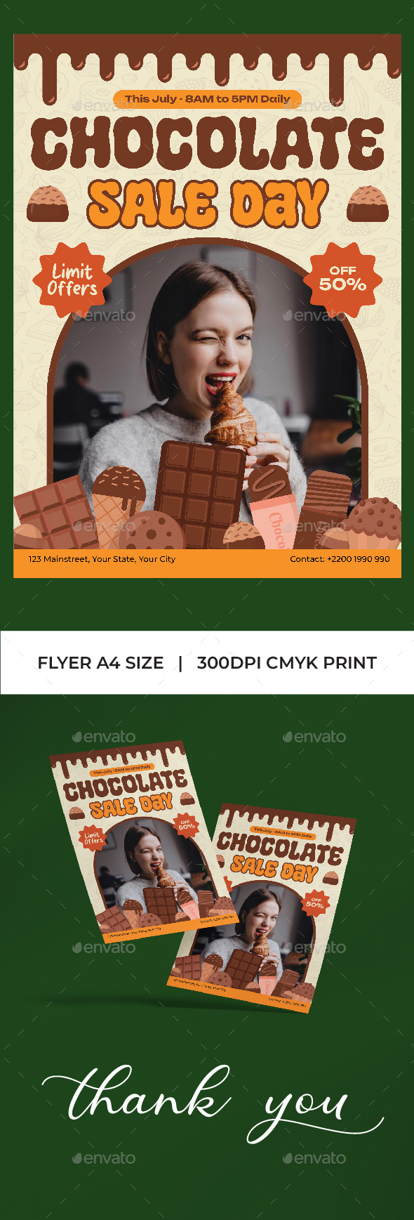 [DOWNLOAD]World Chocolate Day Flyer