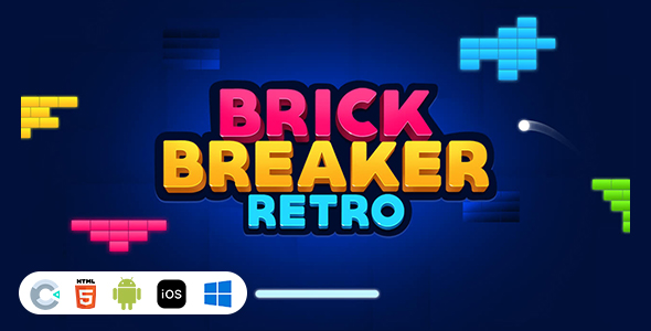 [DOWNLOAD]Brick Breaker Retro [ Construct 3 , HTML5 ]