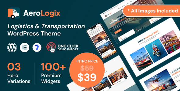 [DOWNLOAD]AeroLogix - Logistics & Transportation WordPress Theme