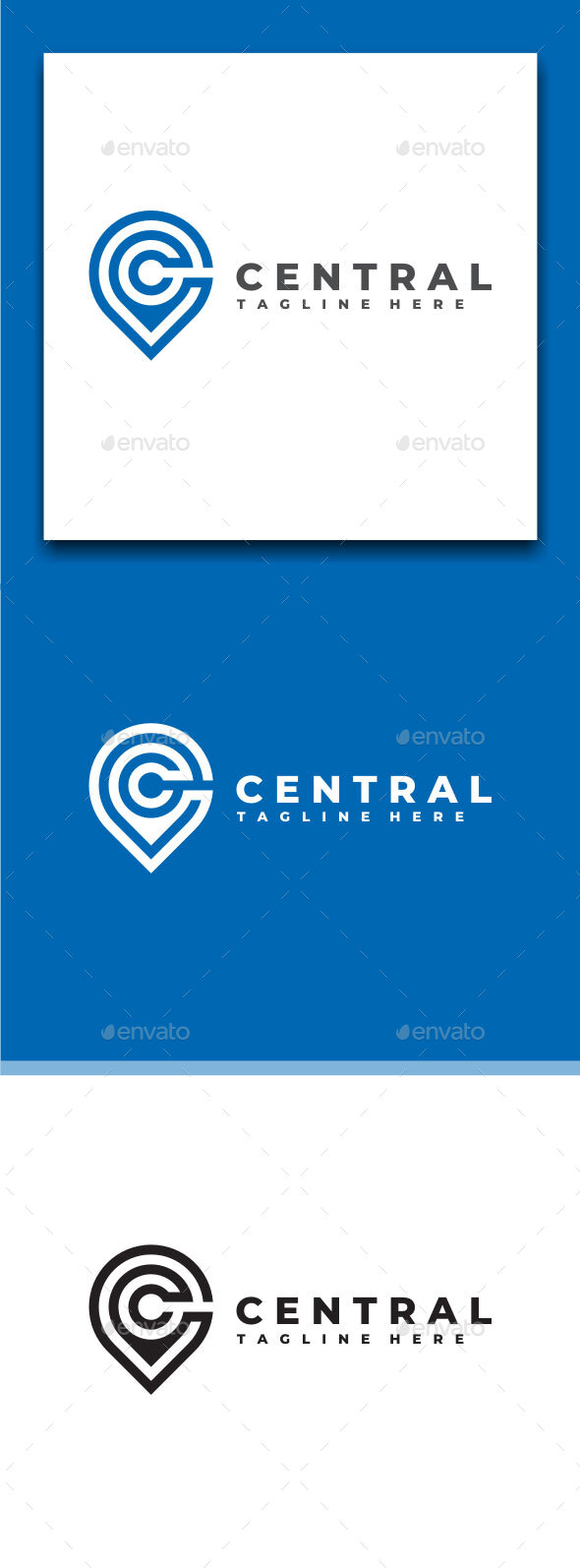 [DOWNLOAD]Central Letter C Logo Template