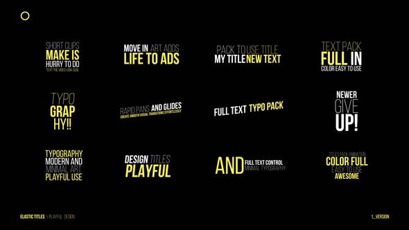 Clean Titles 2.0 | After Effects, After Effects Project Files | VideoHive